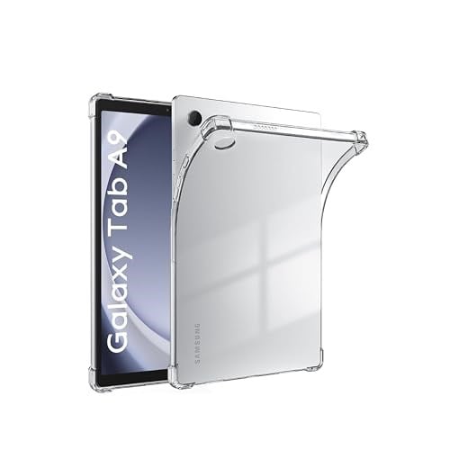 Babilden Samsung Galaxy Tab A9 Plus X210 / Galaxy Tab A11+ Tablet Kılıf Şeffaf Silikon Arka Kapak - Seçenekler: Galaxy Tab A9 Plus X210...