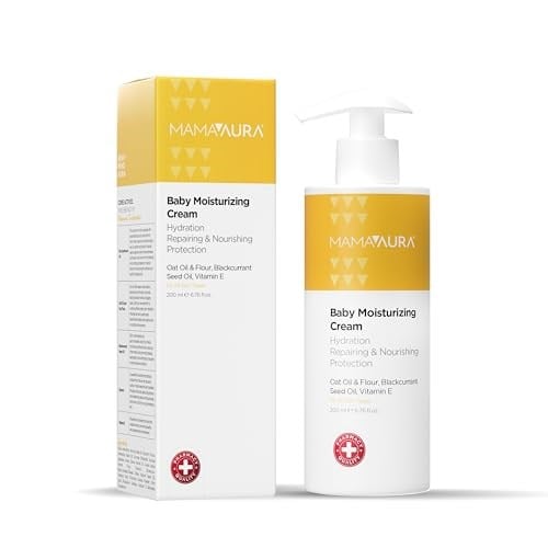 Baby Moisturizing Cream, Yenidoğan ve Hassas Ciltler İçin Nemlendirici ve Bariyer Destekleyici Bebek Kremi, 200 ml - Seçenekler: 200 ml, 200 ml (3 paketi)