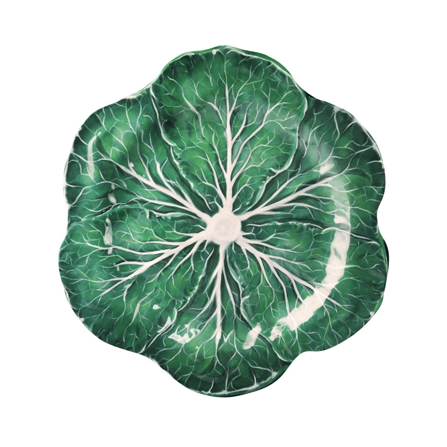 Baci Milano Botanica Çiçek Desenli Melamin Pembe Büyük Servis Tabağı 40,5 cm