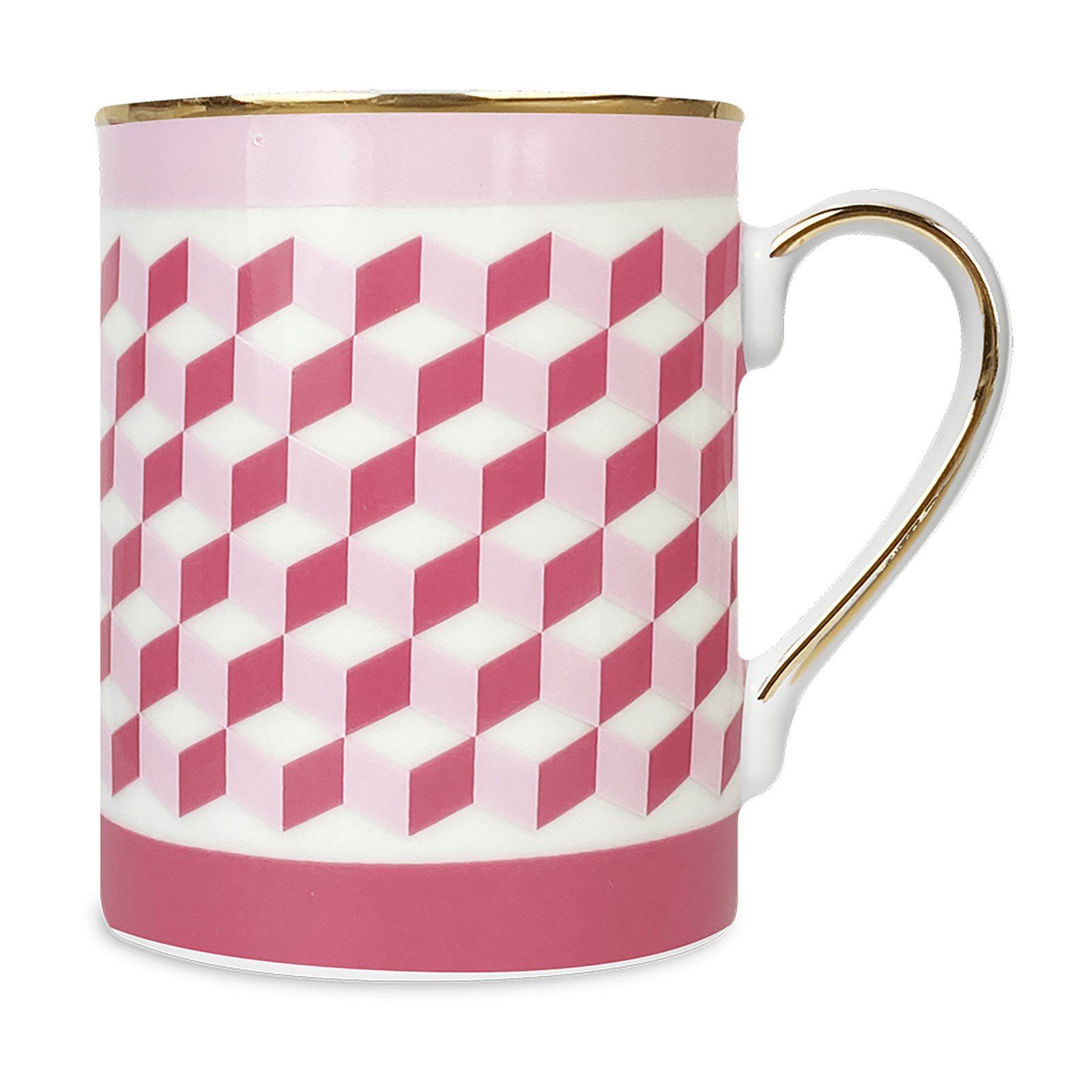 Baci Milano Firenze Mug Pembe