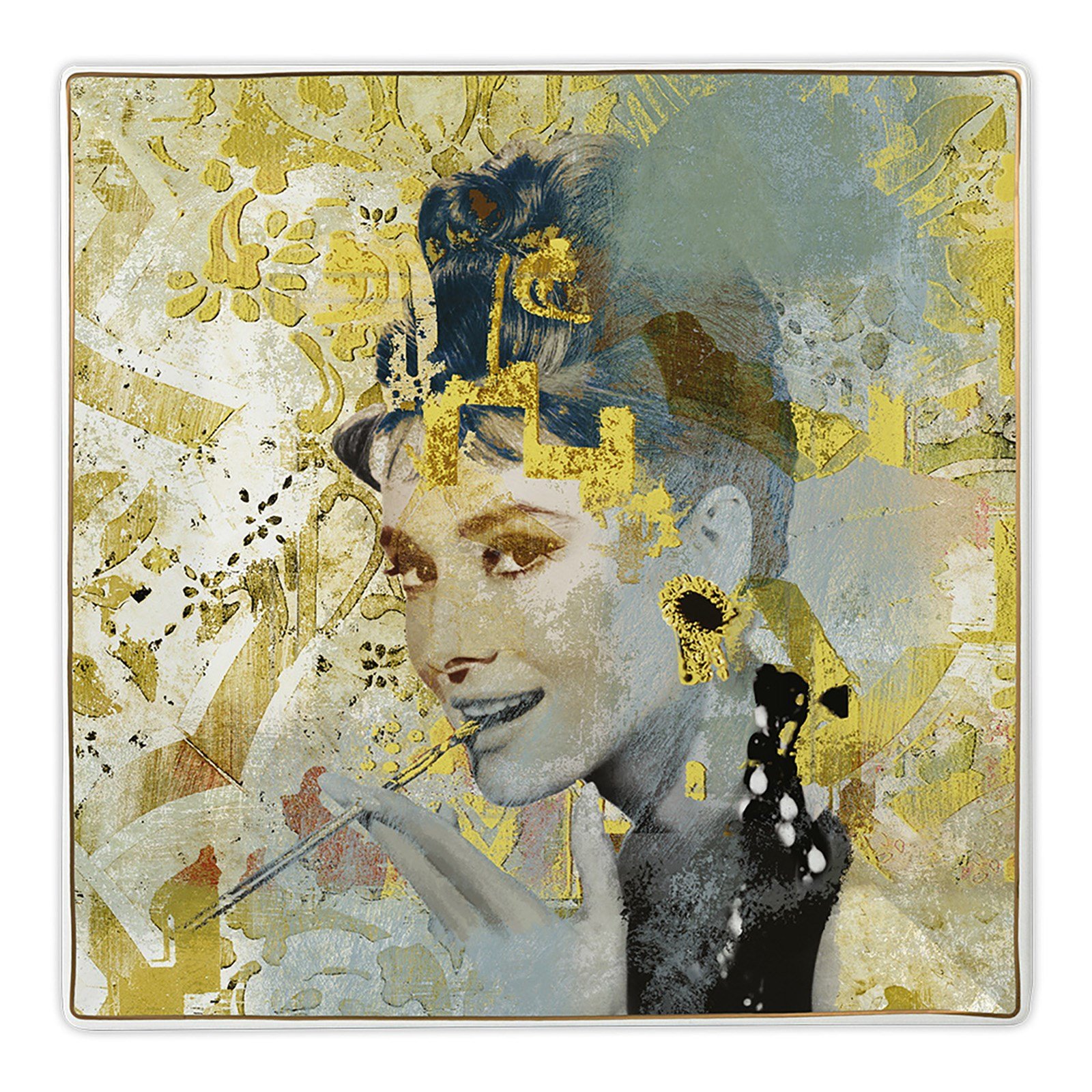 Baci Milano Memories Audrey Servis Tabağı 27 cm x 27 cm
