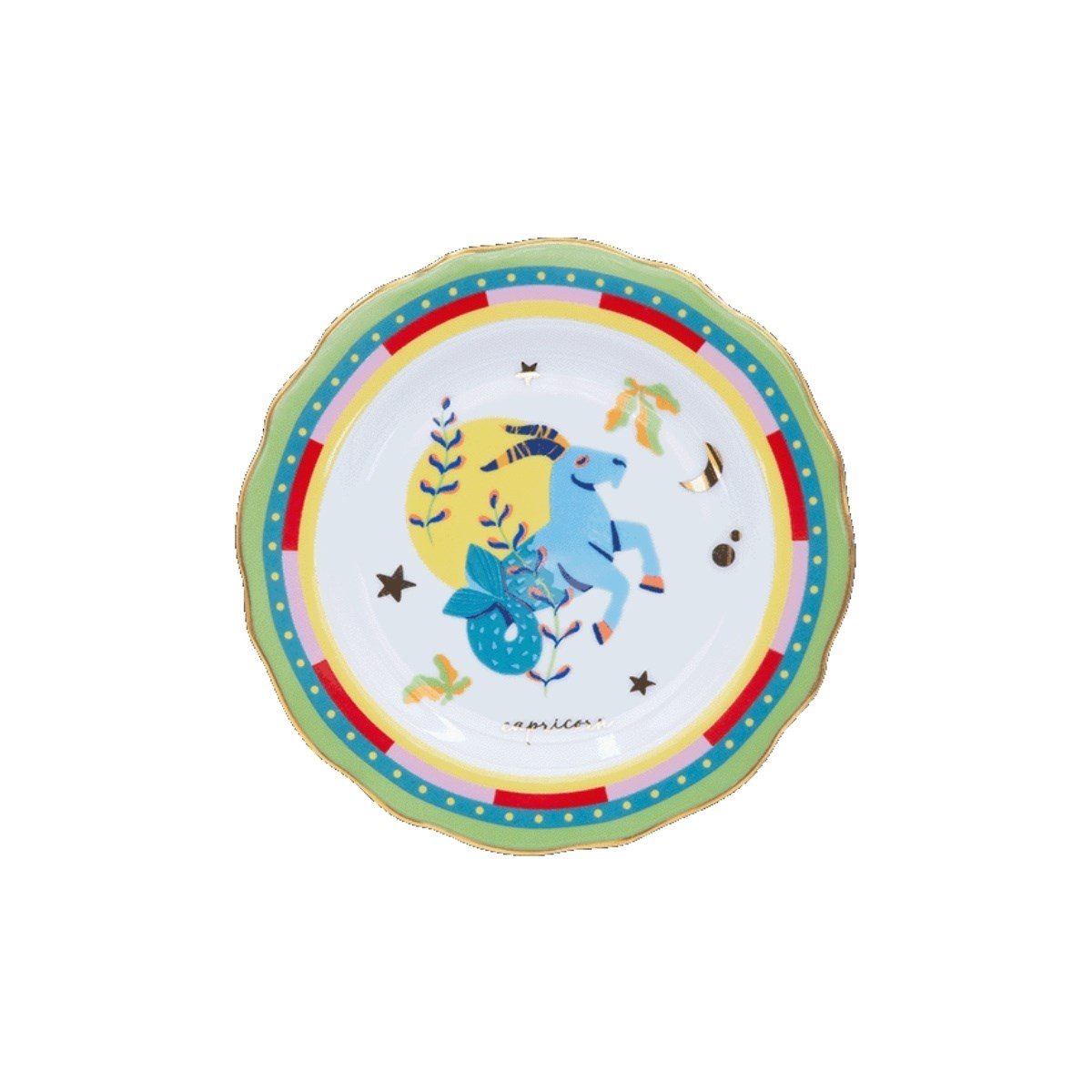 Baci Milano Zodiac Vibe Pasta Tabağı Oğlak Burcu 16 cm