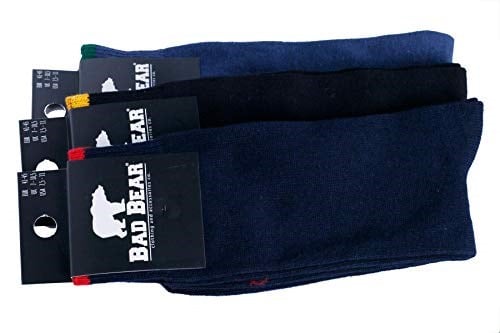Bad Bear Erkek Uzun Çorap 19.02.02.001 SİYAH ONE SİZE