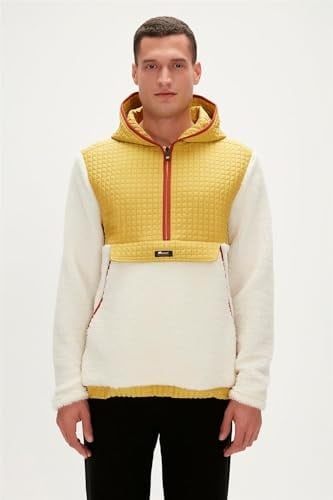 Bad Bear Leonard Half-Zip Plush Jacket Siyah Erkek Sweatshirt