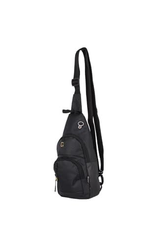 Bagacar Mega Model 1007 Siyah Unisex Body Bag Omuz Çantası