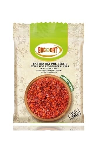 Bağdat Baharat Ekstra Acı pul biber 1-KG