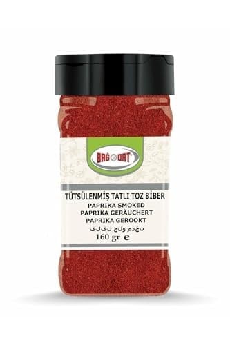 Bağdat Tütsülenmiş Tatlı Kırmızı Toz Biber 160 Gr.