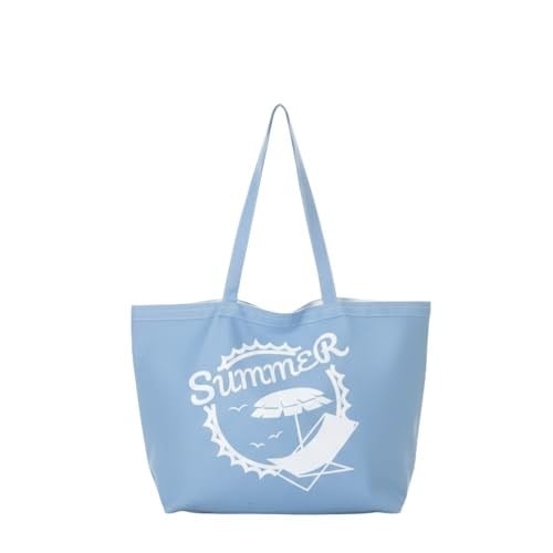 Baghashtag Summer Beach Bag Plaj Çantası Mavi