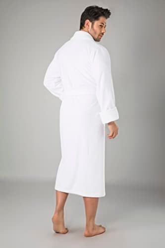 Bambo cotton Erkek Bornozu Beyaz XXL