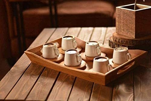 Bambum Ottoman - 6 Kisilik Kahve Fincan Takimi Sade