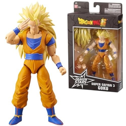 Bandai 16 Santimetre Dragon Ball Super Saiyan 3 Goku Poz Verilebilir Figür - Dragon Stars