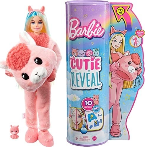 Barbie Cutie Reveal Bebekler 2. Seri Parti Laması