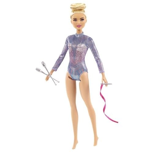 BARBIE RİTMİK JİMNASTİKÇİ (SARI SAÇLI) BEBEK Barbie Ritmik Jimnastikçi, Sarı Saçlı Bebek GTN65 GTN65