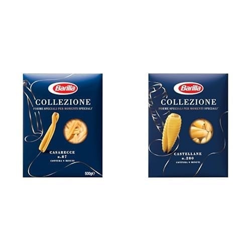 Barilla Casarecce Makarna 500 Gr ve Barilla Castellane Makarna 500 Gr