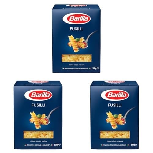 Barilla Fusilli (Burgu) Makarna 500 g. 3lü paket