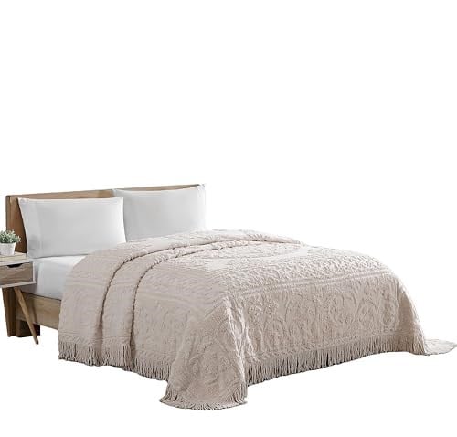 Beatrice Home Fashions Madalyon Şönil, tam, allık - Seçenekler: 20