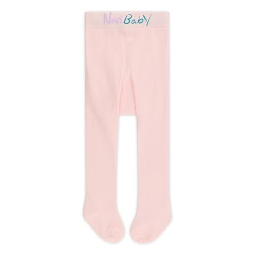 Bebek Pamuklu Külotlu Çorap, Çocuk Yenidoğan Pamuk Kız Erkek Okul Çorabı, Beyaz Ekru Pembe Siyah Gri (Pembe, 0-6 Ay)
