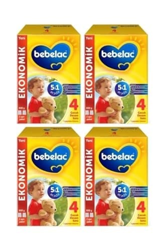 Bebelac 4 Devam Sütü 800 gr 1 Yaş X 4 Adet-kofre