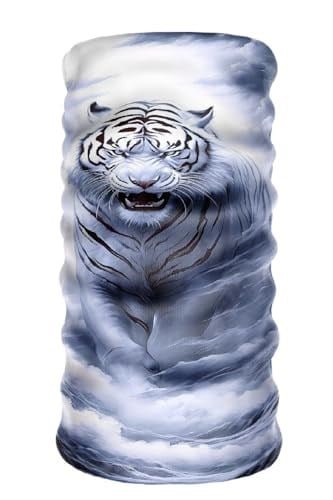 Bebo Store Extreme Spor Motor Ve Bisiklet Kullananlara Özel Desenli Buff Boyunluk Bandana Balaklava - kar_kaplani