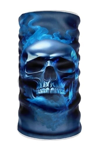 Bebo Store Extreme Spor Motor Ve Bisiklet Kullananlara Özel Desenli Buff Boyunluk Bandana Balaklava - kuru_kafa-3