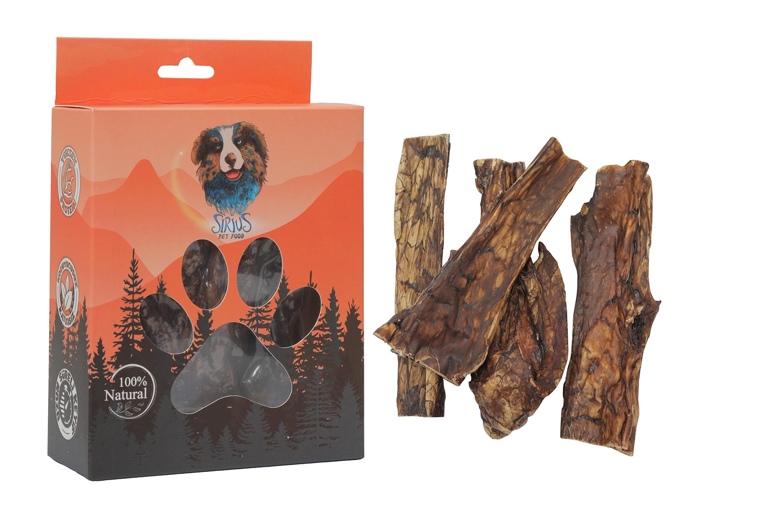 Beef Lung Stick - Dana Akciğer 100 gr Köpek Ödül Maması