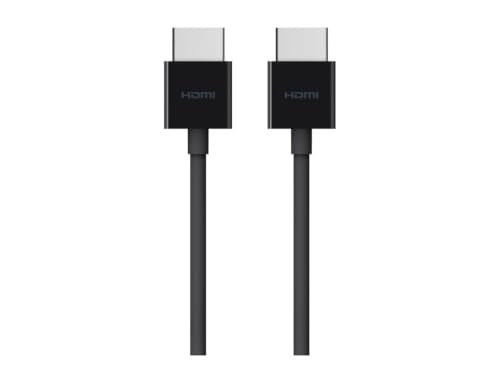 Belkin AV10168bt2M-BLK HDMI Kablosu, Belkin Amazon fire-TV ve diğer HDMI özellikli cihazlar için (4 K uyumlu), 2,4 m – siyah 6.6 Feet Siyah - Seçenekler: 6.6 Feet, 3.3', 6 m