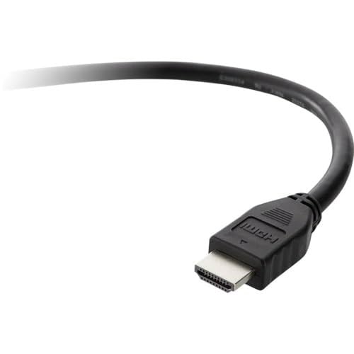 Belkin Hızlı HDMI 1.4 Kablosu, 1.5m (4k, Ultra HD, 3D), F3Y017bt1, 5MBLK - Seçenekler: 1,5 metre, 3 metre, 5 metre