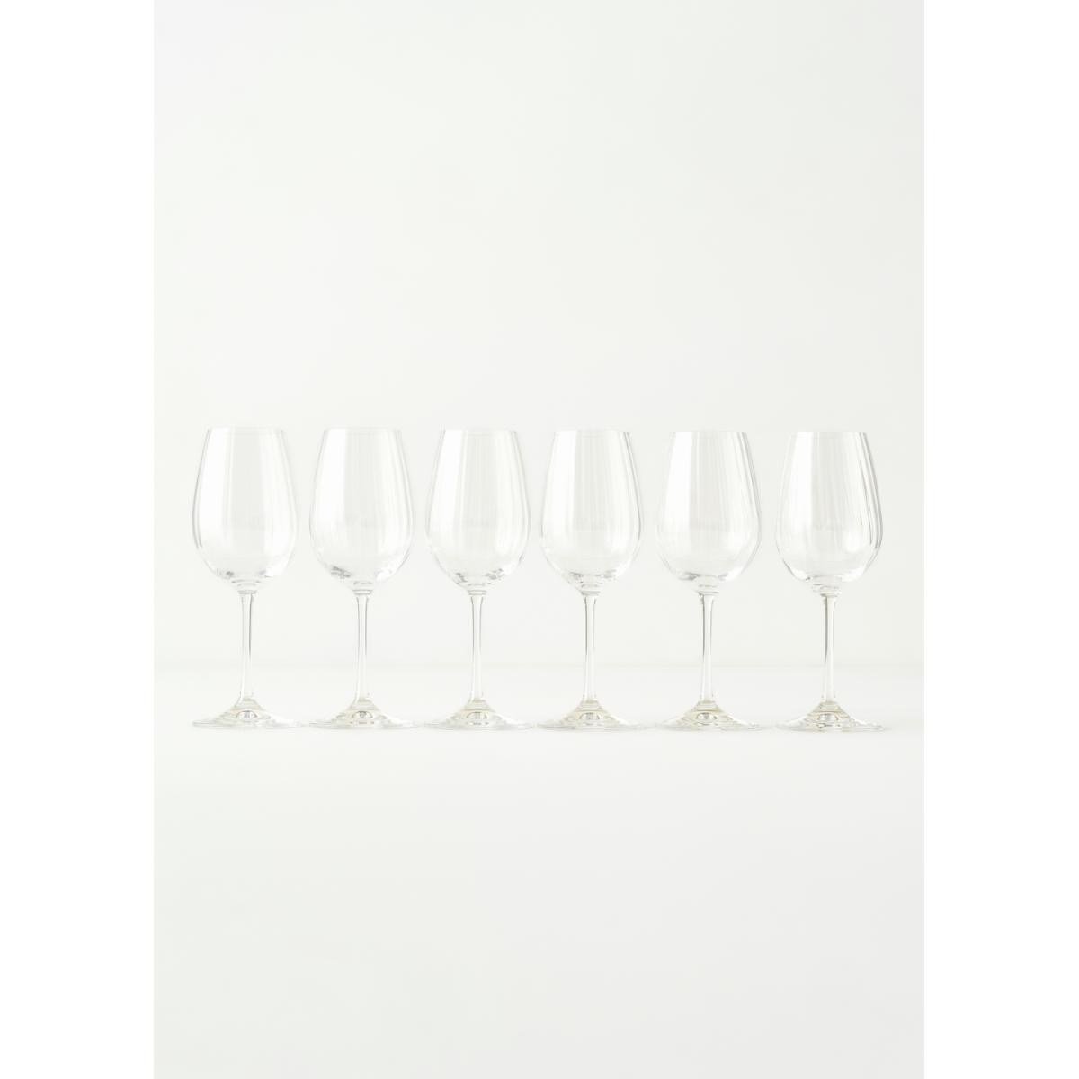 Bella Maison Fall Kristal Kadeh 6'lı Naturel (350 Cc)