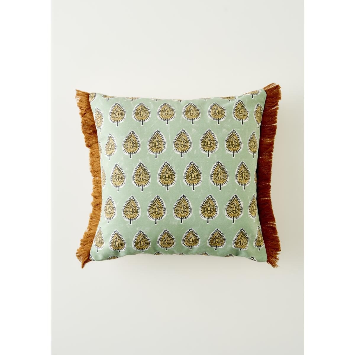Bella Maison Indian Elegance Püsküllü Kırlent Kılıfı (43x43 Cm) Çok Renkli