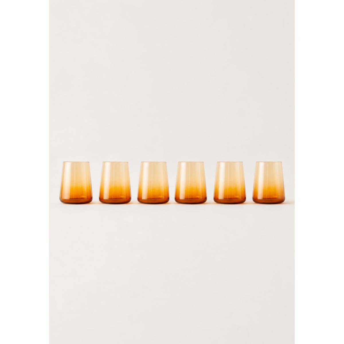Bella Maison Lisa Bardak 6'lı Amber(380 Cc)