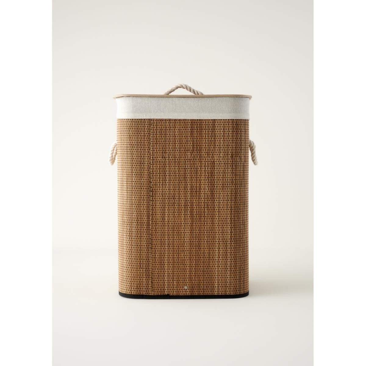 Bella Maison Lovel Bambu Çamaşır Sepeti Naturel (40x30x61 Cm) Naturel