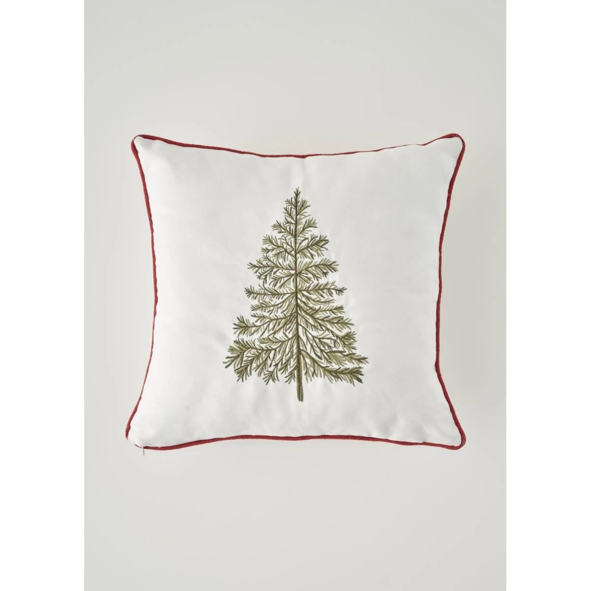 Bella Maison New Year Yılbaşı Nakışlı Kırlent Kılıfı Beyaz (43x43 Cm) Beyaz