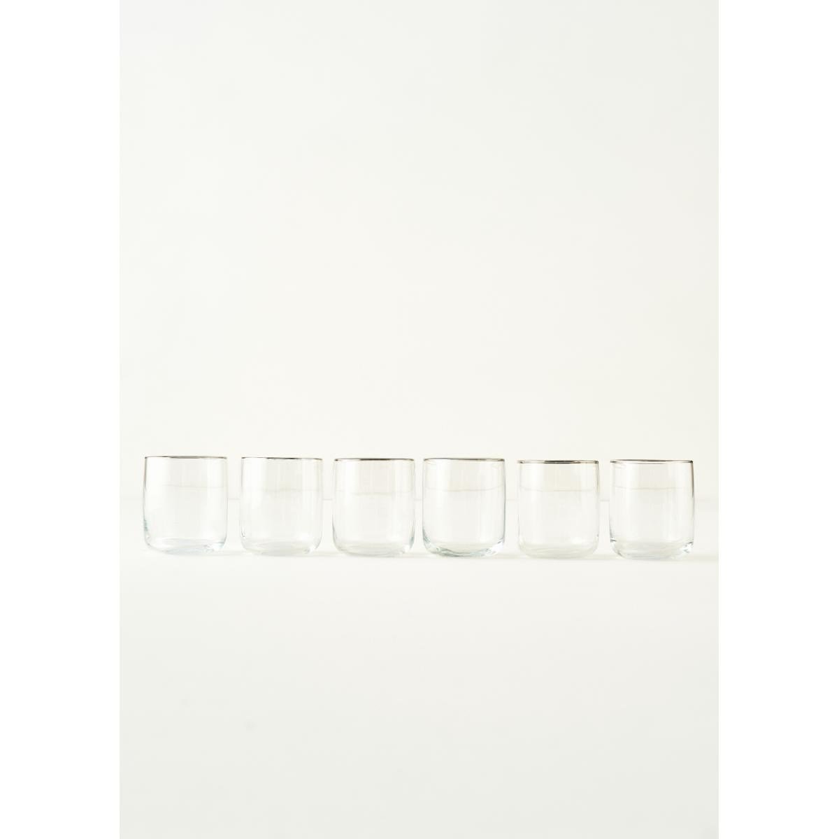 Bella Maison Premium Bardak 6'lı Silver (270 Cc)