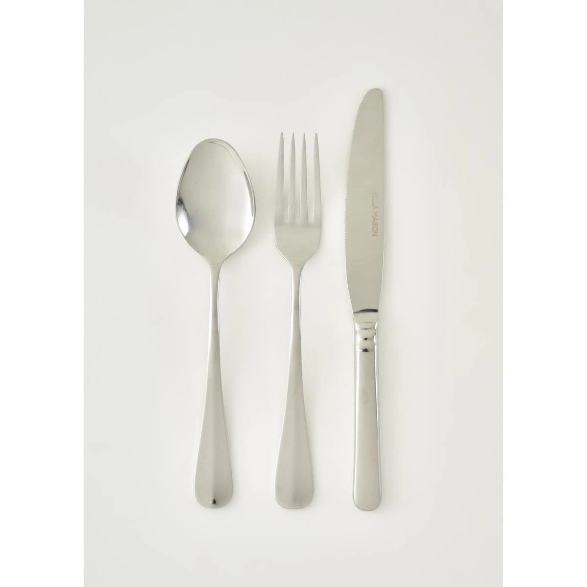Bella Maison Roma 18 Parça Yemek Çatal Kaşık Bıçak Seti Silver
