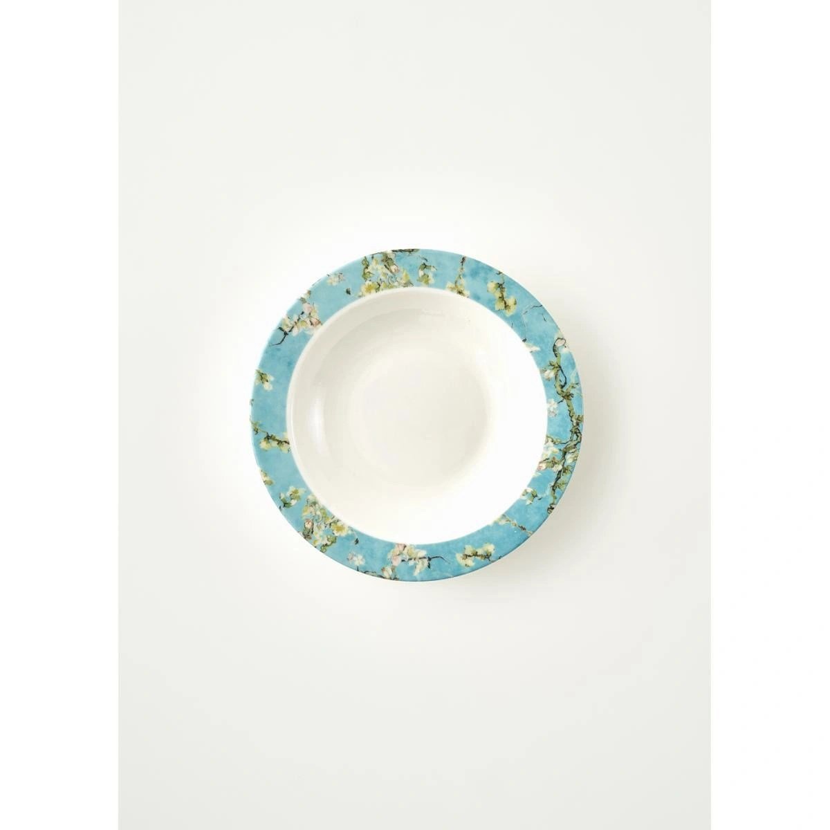 Bella Maison Van Gogh Almond Blossom Porselen Çorba Kasesi Turkuaz (16 Cm) Mavi