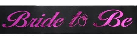 Benim Marifetlerim - Pembe Bride To Be Siyah Gelin Kuşağı