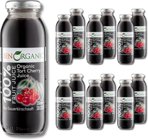 BenOrganic Vişne Suyu 250 ml Cam Şişe