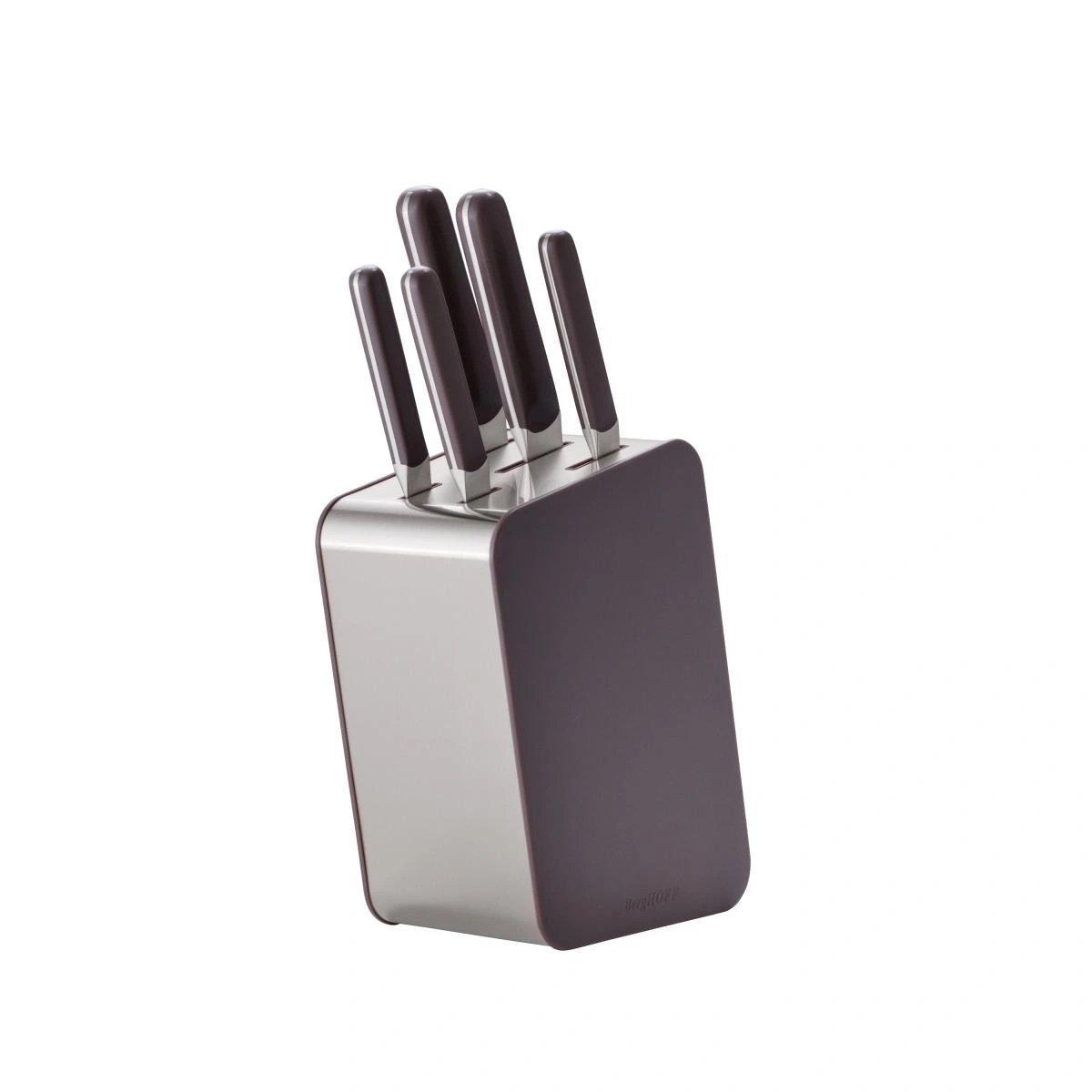 Berghoff Home Elements 6lı Bıçak Bloğu Seti Peppercorn
