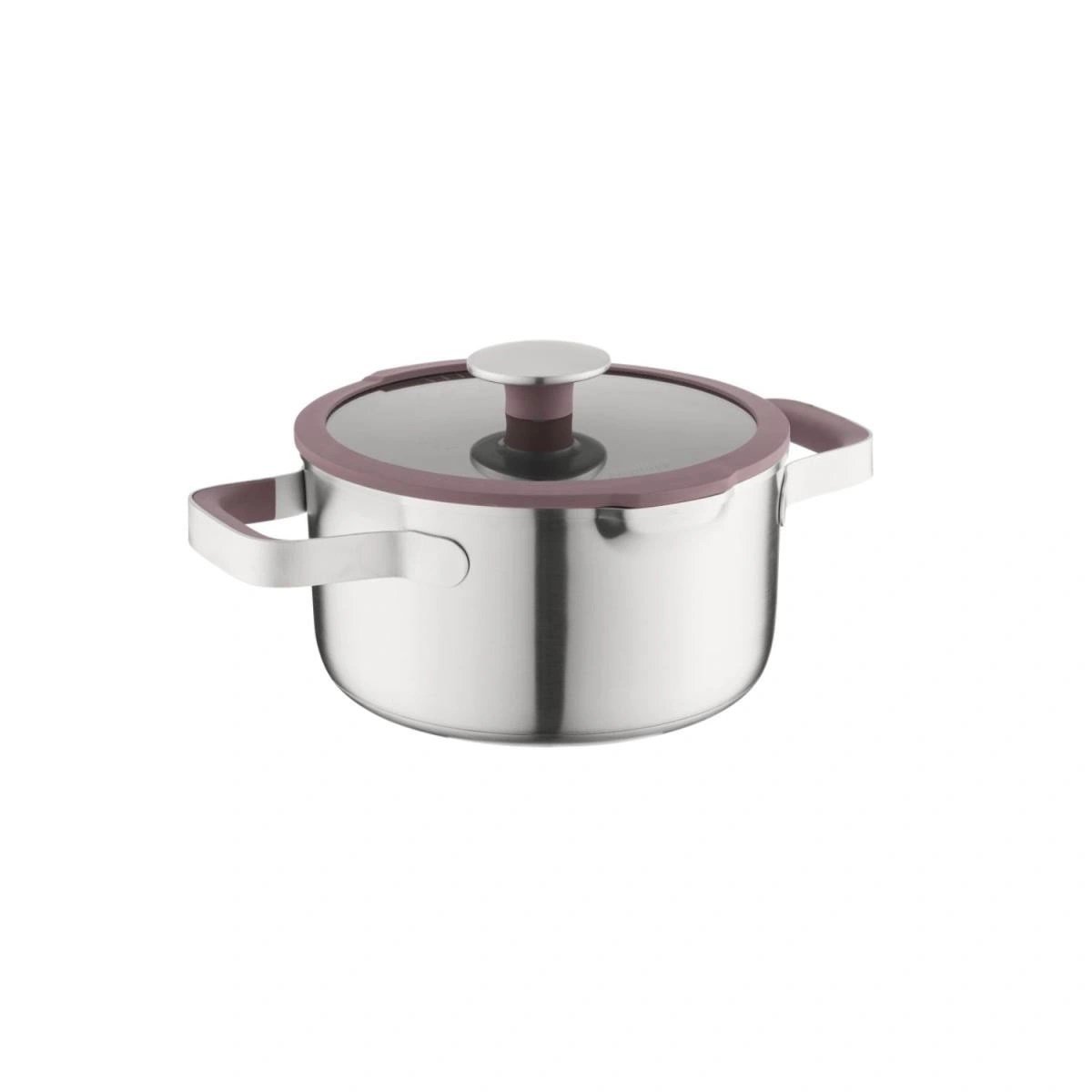 Berghoff Home Elements Kapaklı Güveç Tenceresi 20cm Peppercorn