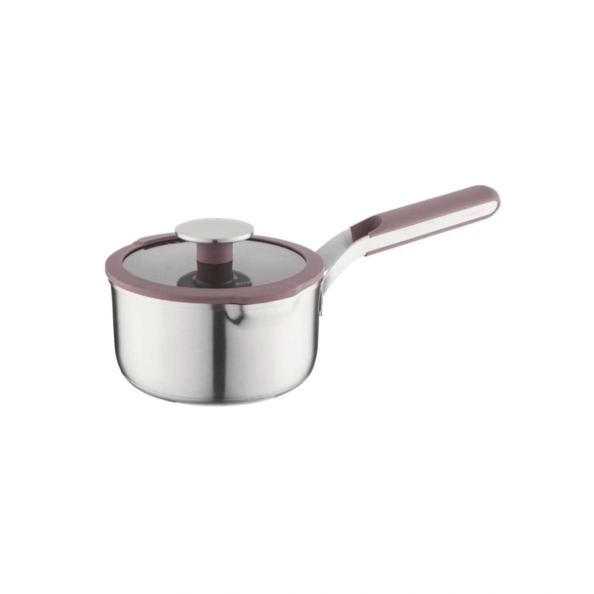 Berghoff Home Elements Kapaklı Tencere 16cm Peppercorn