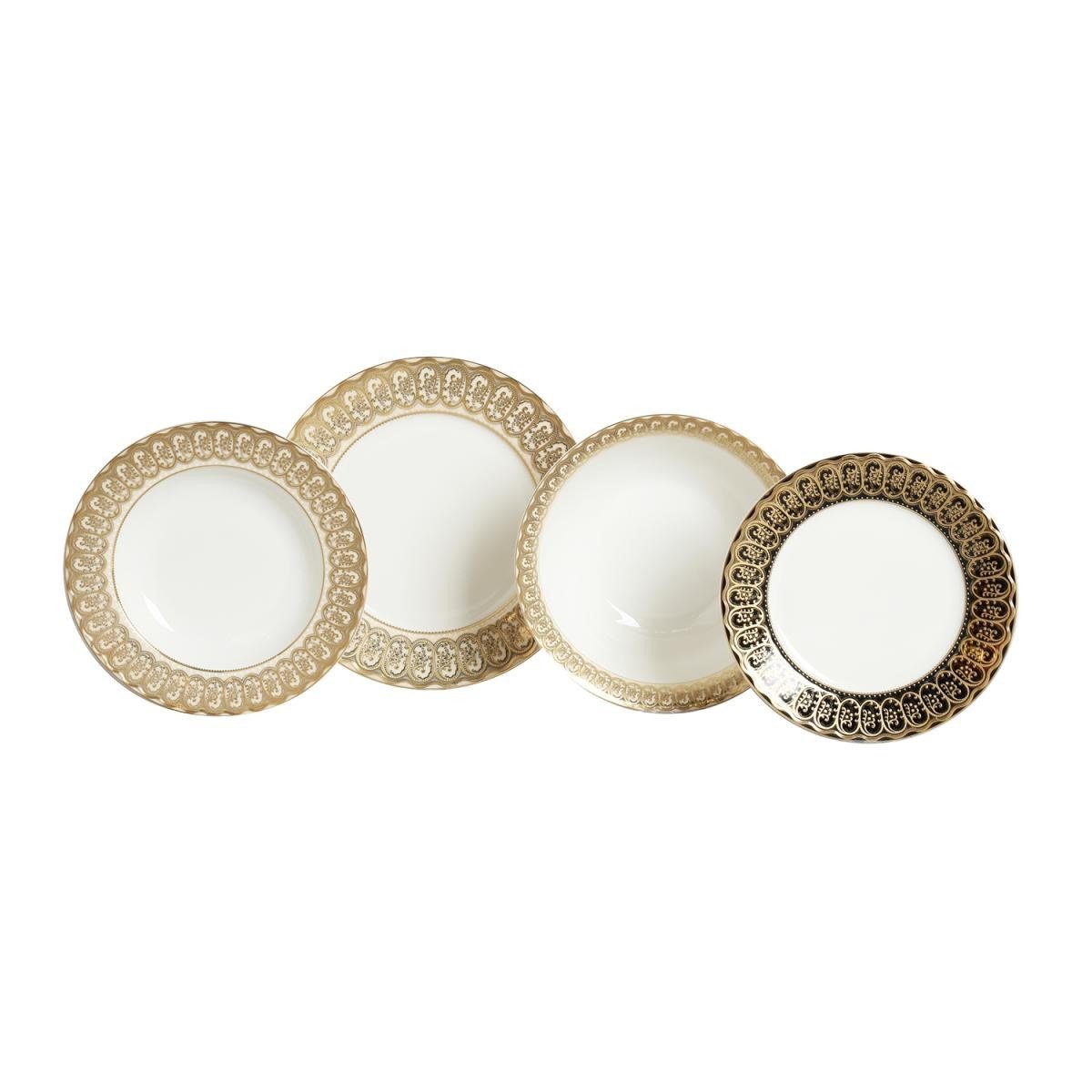 Berghoff Isadora 67 Parca Bone China Yemek Takimi