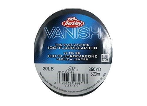 Berkley Vanish florokarbon bobin 100 m - Seçenekler: 110 Yd, pound test 4, 250yd, 250-Yard/17-Pound...