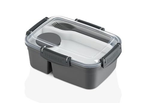 Beslenme Kutusu,Lunch Box Sos Hazneli 2 Gözlü Yemek Kabı,BPA içermez,Velor Home.