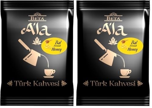 Beta A'La Bal Aromalı Türk Kahvesi Metalize Poşet 100 Gr (2 paketi)