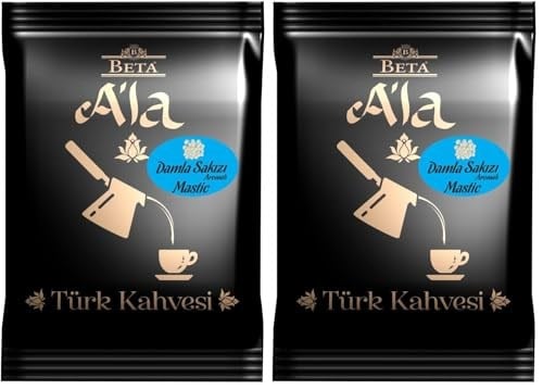 Beta A'La Damla Sakızlı Türk Kahvesi Metalize Poşet 100 Gr (2 paketi)