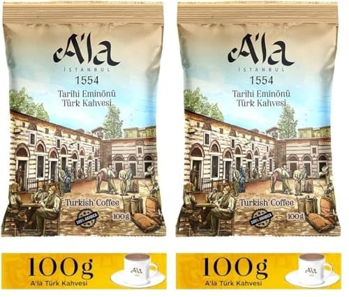 Beta A'La Türk Kahvesi Metalize Poset 100 Gr (2 paketi)