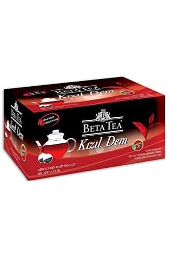 Beta Kızıl Dem Demlik Poşet Çay 100x3.2 gr