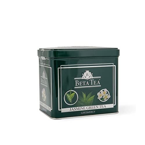Beta Tea-Beta Jasmine Green Tea Metal Ambalaj 250 gr (Yaseminli Yeşil Çay)