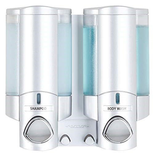Better Living BLP-76235-1 Aviva Shower Dispenser 2 Chamber Satin Silver - Seçenekler: 2-Odacıklı, 3-Oda