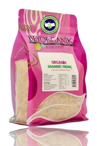 Beyorganik Organik Basmati Pirinç 1kg (PESTİSİT VE AFLATOKSİN ANALİZLİ)